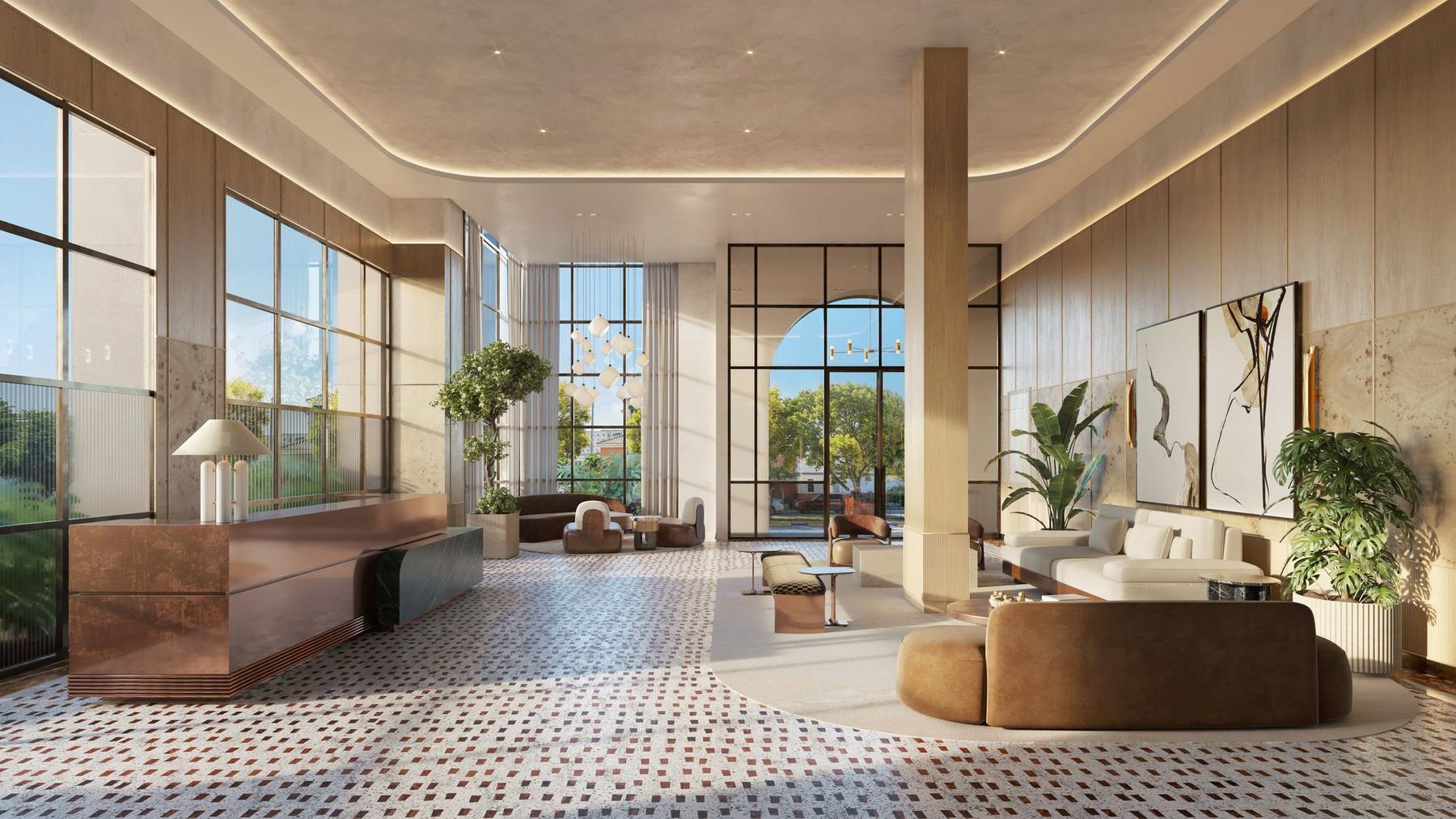Lobby de llegada