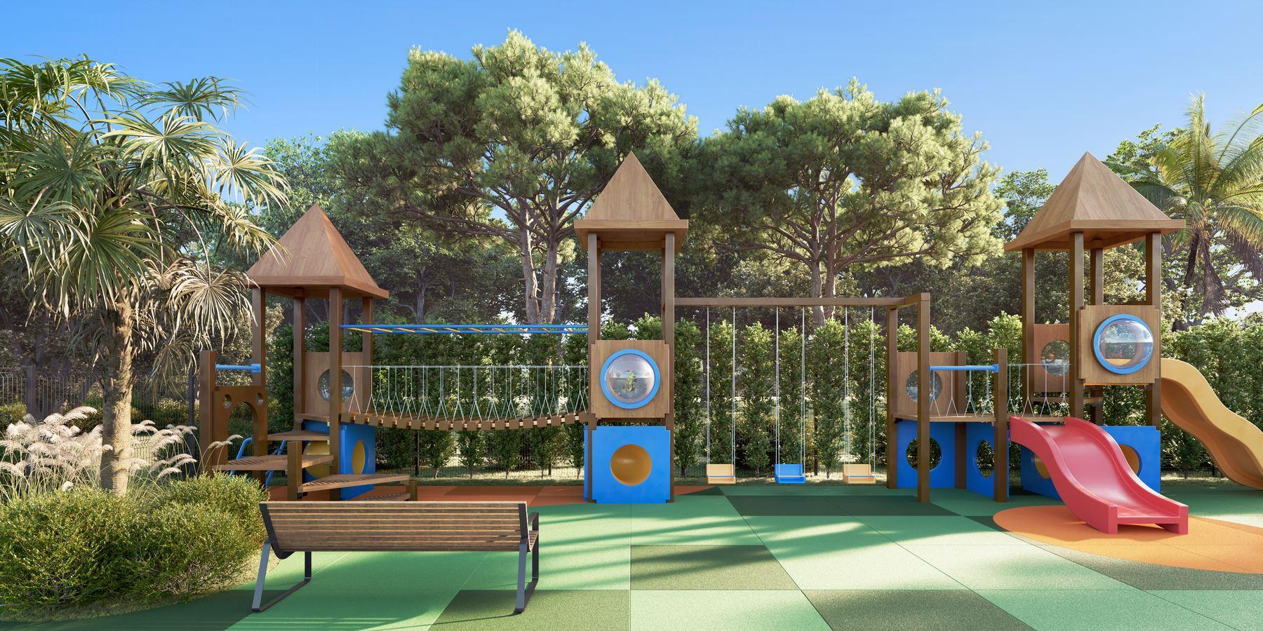 Área de juegos infantiles